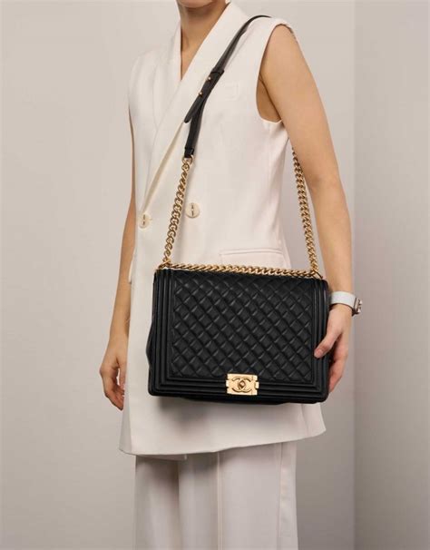 large boy chanel flap bag in lambskin price|Chanel small lambskin evening bag.